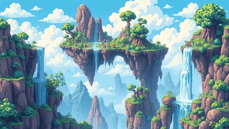 AI 2D Pixel Games Art Generator