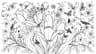 AI Floral Flower Coloring Pages Generator icon