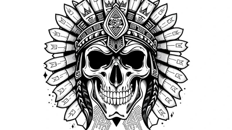 AI Aztec Tattoos Generator