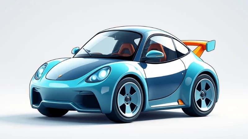 AI Cartoon Car Generator