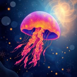 a cosmic jellyfish