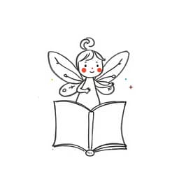 A Tiny Fairy Popping Out of a Book