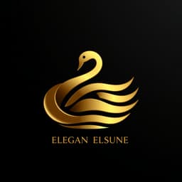 Elegant Swan Emblem