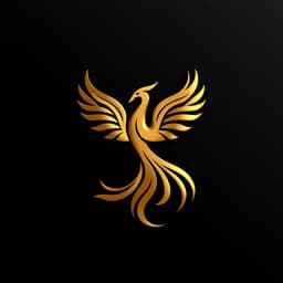 Abstract Phoenix Symbol