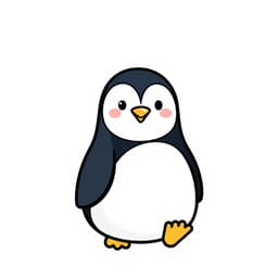 Cute penguin
