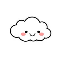 Cheerful cloud