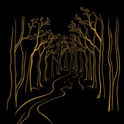 Golden Forest Path