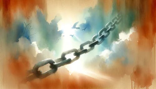 Exploring 'Broken Chain' by Ron Tranmer: Grief, Healing, and Creative Expression